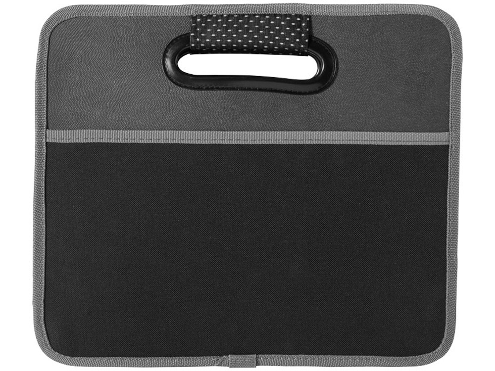 Органайзер-гармошка для багажника, черный, серый, полиэстер