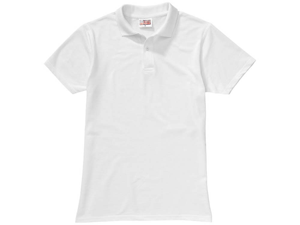Рубашка поло "First 2.0" мужская, белый, хлопок