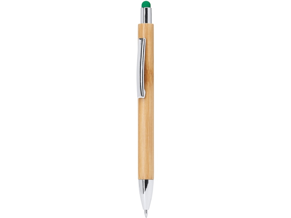 Ручка шариковая бамбуковая PAMPA, зеленый
