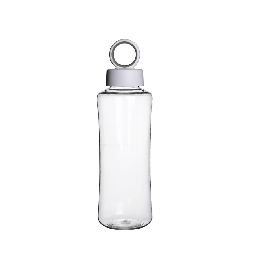Бутылка для воды RING, 600 мл; 24,5х7,3см, пластик rPET, прозрачный, пластик - rpet