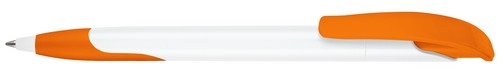  2958 ШР Challenger Basic Polished Soft grip zone белый/оранжевый 151, белый, пластик