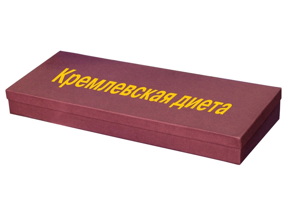 Подарочный набор «Кремлевская диета», белый, желтый, бумага, керамика