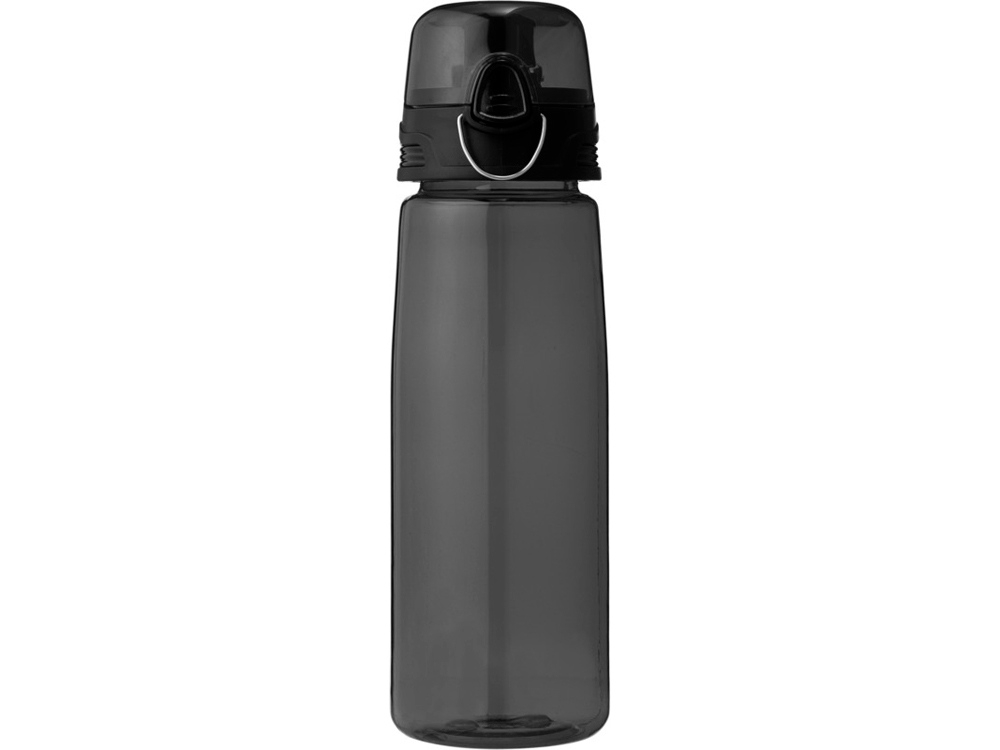 Бутылка спортивная «Capri», черный, пластик