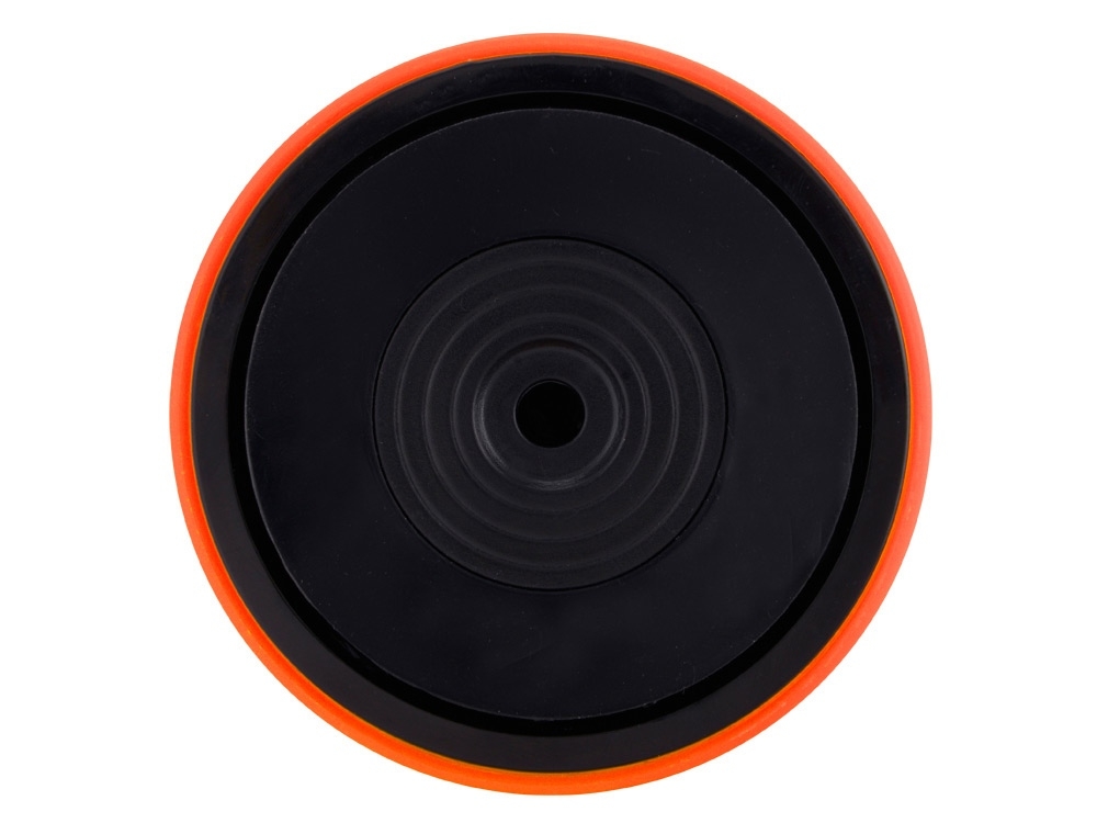 Термокружка «Годс» 470мл на присоске, оранжевый, пластик