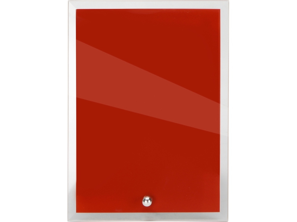 Награда «Frame», красный, прозрачный, металл, стекло