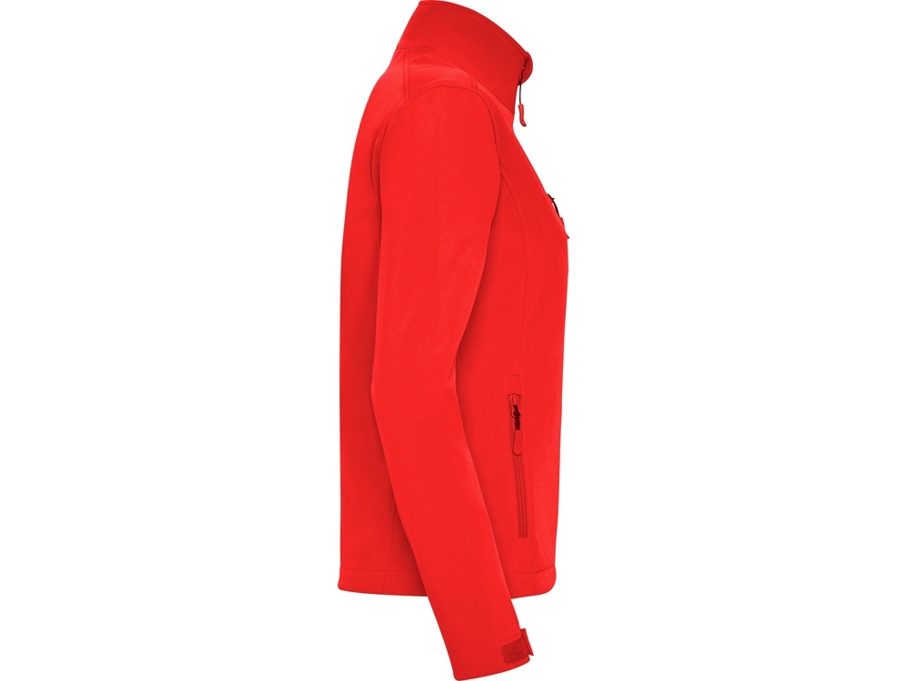 Куртка софтшелл «Nebraska» женская, красный, полиэстер, флис, эластан