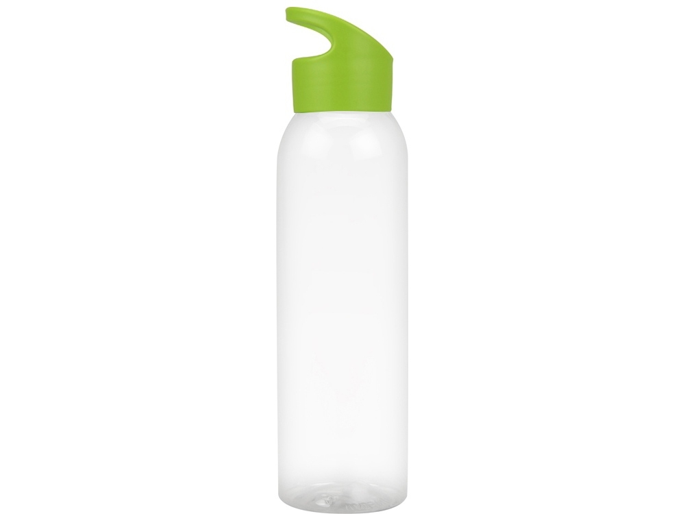 Бутылка для воды «Plain 2», зеленый, прозрачный, пластик