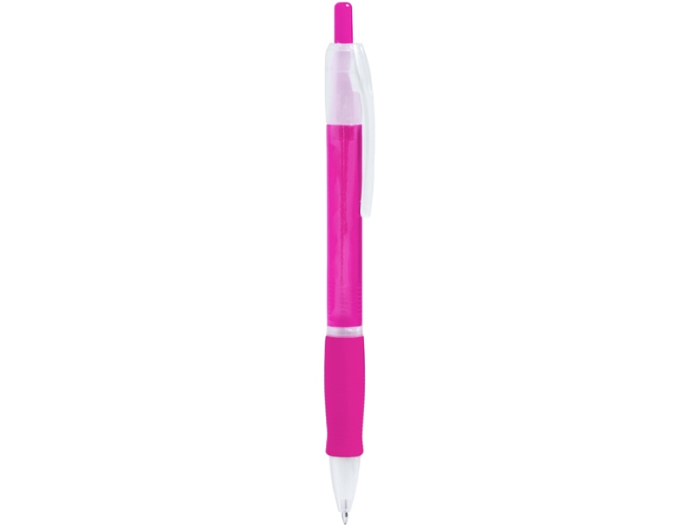 Ручка пластиковая шариковая ONTARIO, розовый