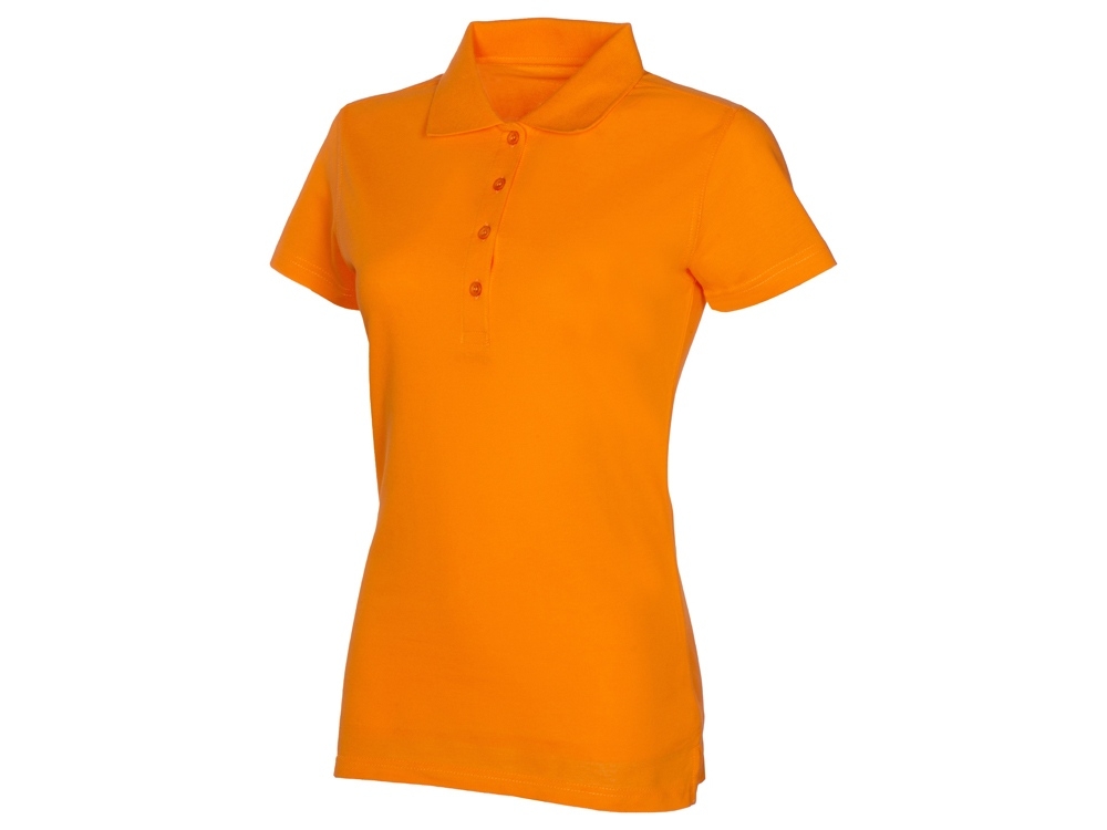 Рубашка поло «First 2.0» женская, оранжевый, хлопок