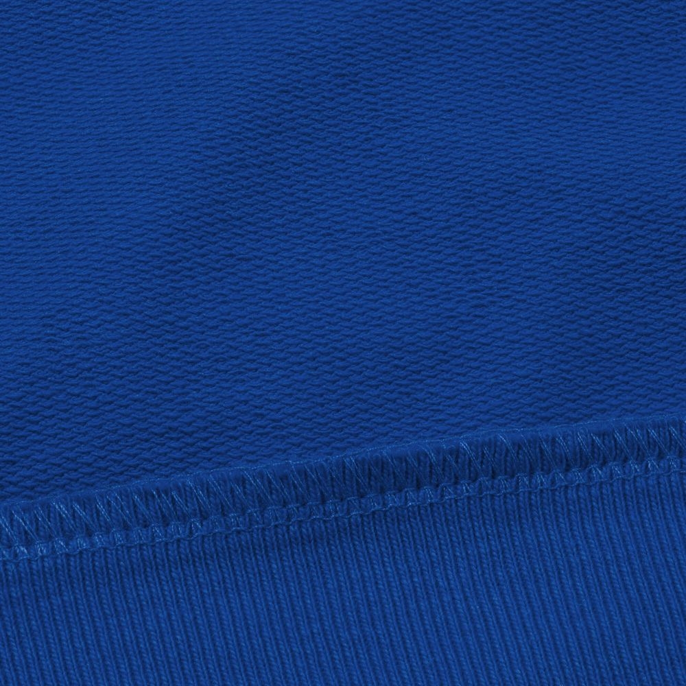 Толстовка с капюшоном унисекс Hoodie, ярко-синяя, синий, плотность 280 г/м², хлопок 80%; полиэстер 20%