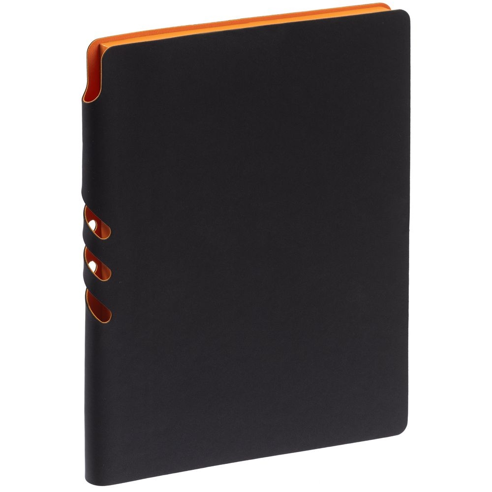 Набор Flexpen Black, оранжевый, оранжевый, искусственная кожа; металл; переплетный картон