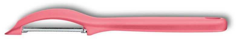 Овощечистка VICTORINOX универсальная, двустороннее лезвие из нержавеющей стали, малиновая рукоять, розовый