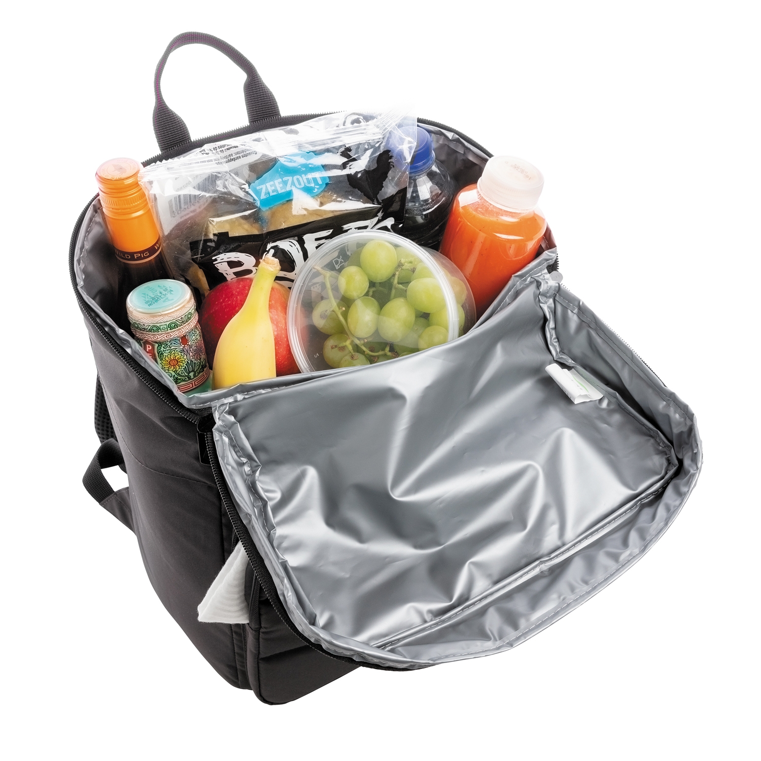 Рюкзак-холодильник Impact из RPET AWARE™, черный, rpet