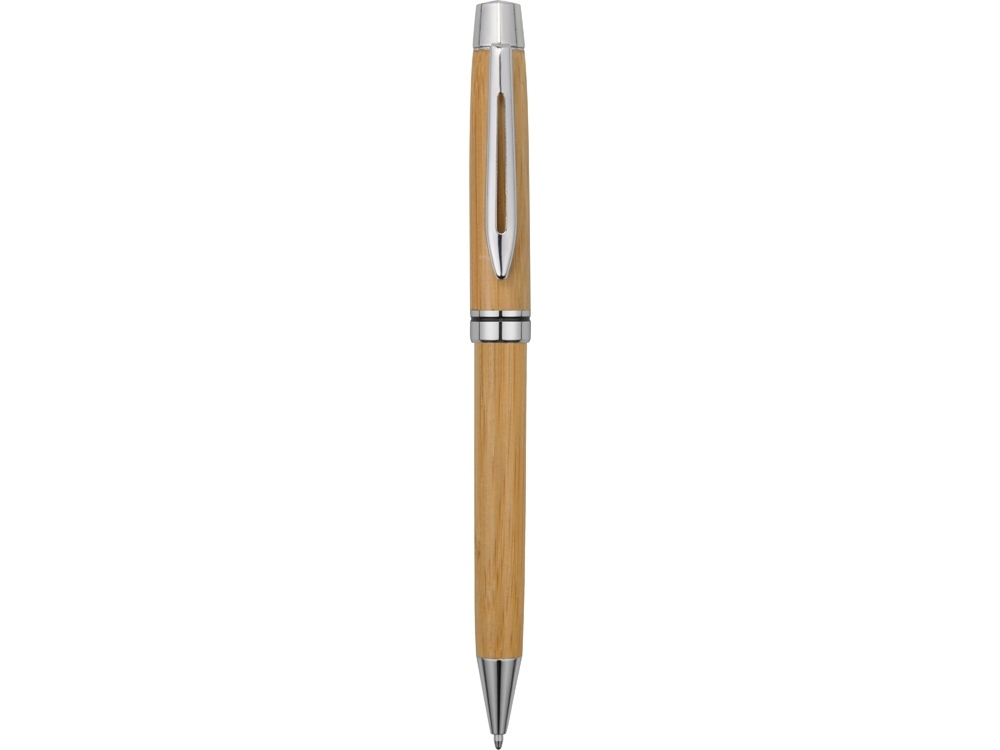 Ручка шариковая «Jakarta» из бамбука, коричневый, металл, бамбук
