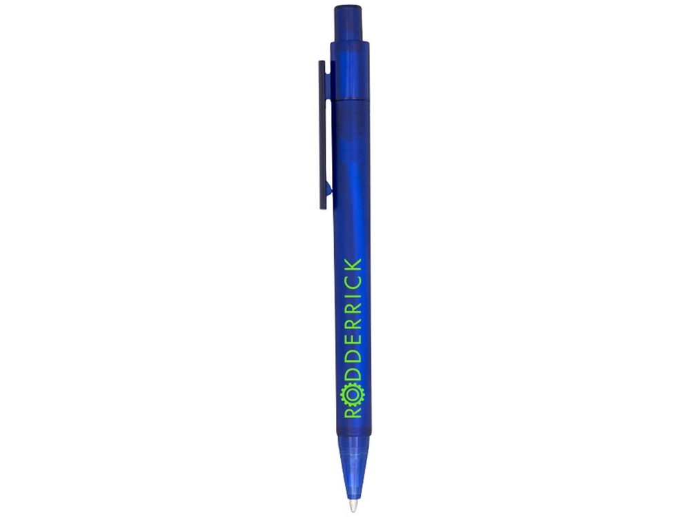 Ручка пластиковая шариковая «Calypso» перламутровая, синий, пластик