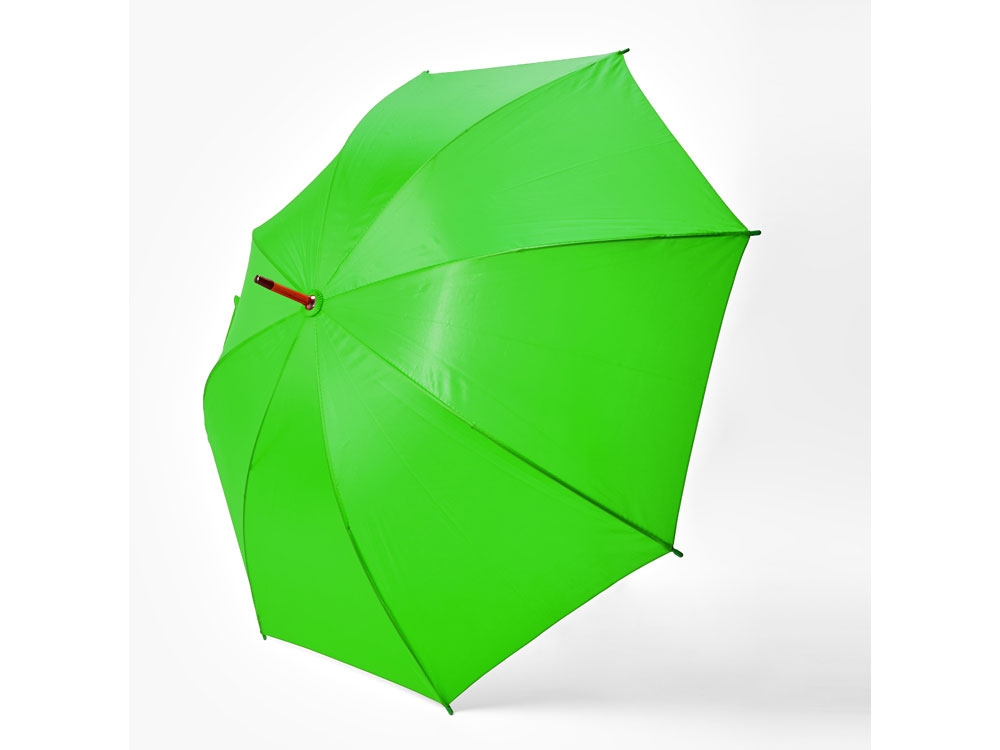 Зонт-трость LYSE, механический, зеленый, полиэстер