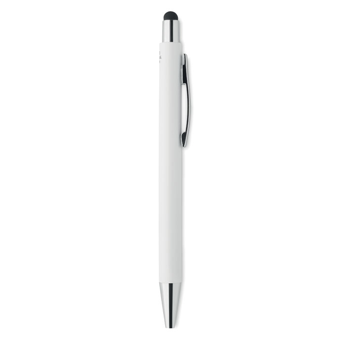 Ручка-стилус, белый, пластик