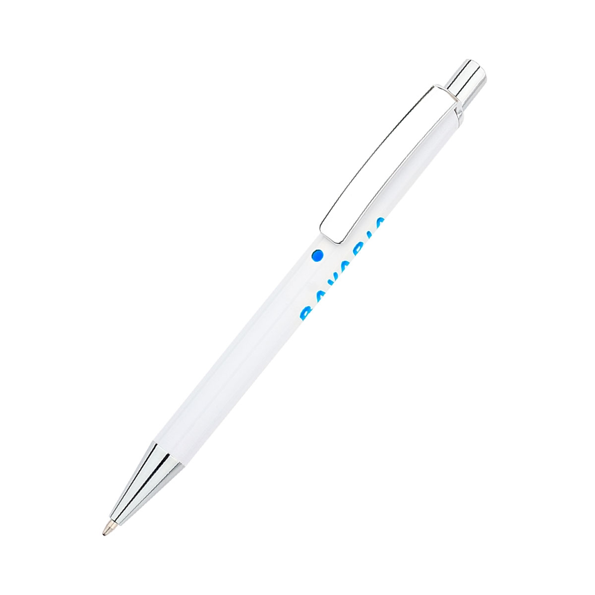 Ручка металлическая Bright, синяя, синий