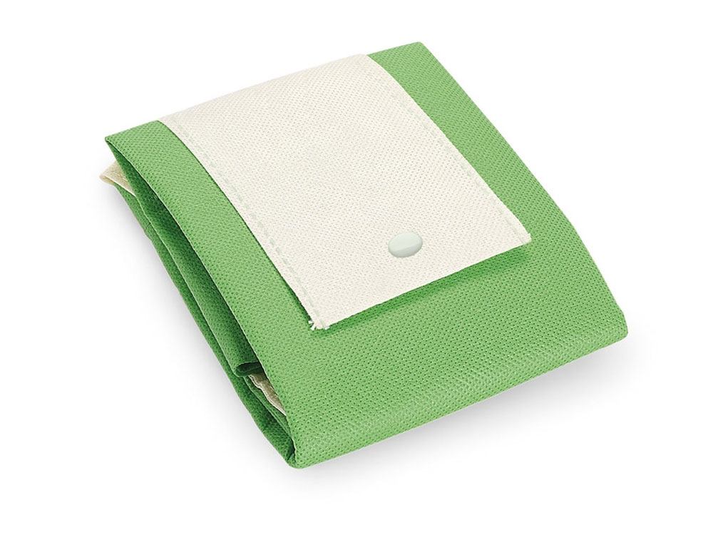 Складывающаяся сумка «CARDINAL», зеленый, нетканый материал