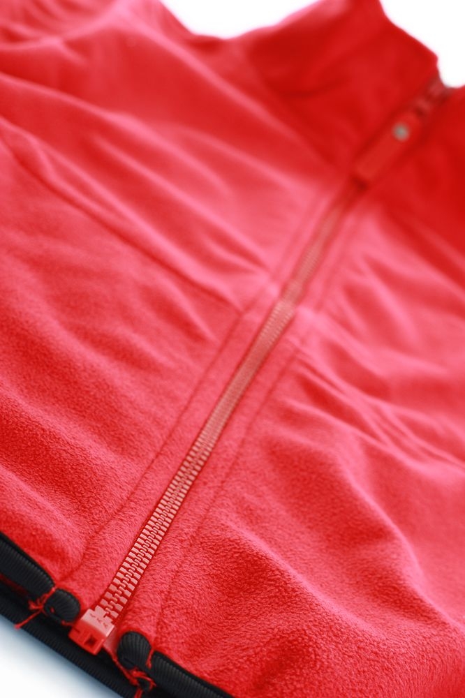 Куртка флисовая женская Sarasota, красная, красный, полиэстер 100%; флис