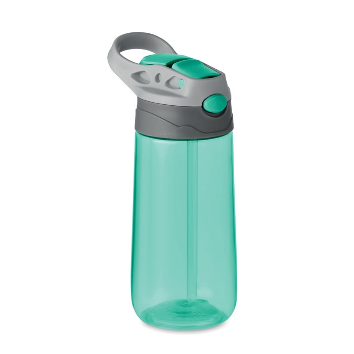 Бутылка Tritan ™ 450 мл, прозрачно-зеленый, пластик