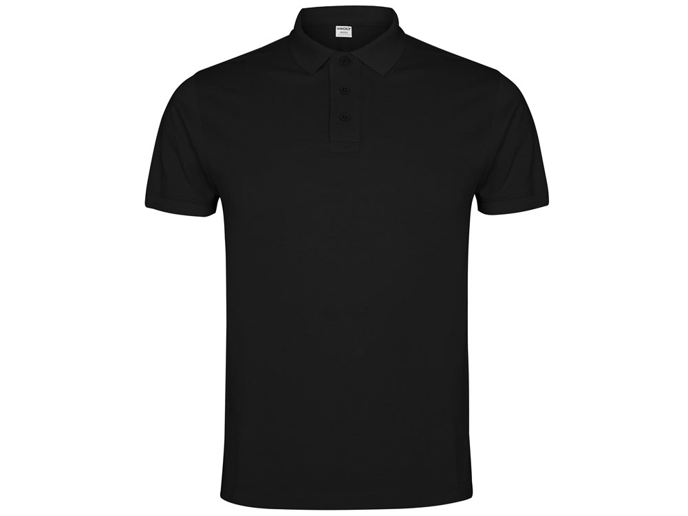 Рубашка поло «Imperium» мужская, черный, хлопок