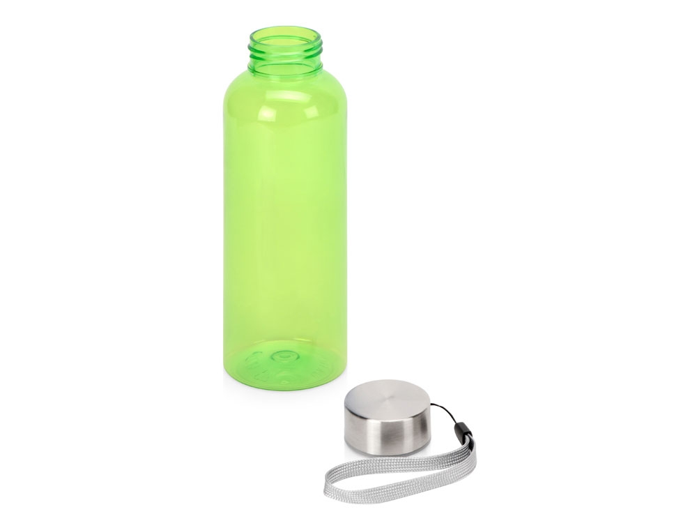 Бутылка для воды из rPET «Kato», 500мл, зеленый, пэт (полиэтилентерефталат)