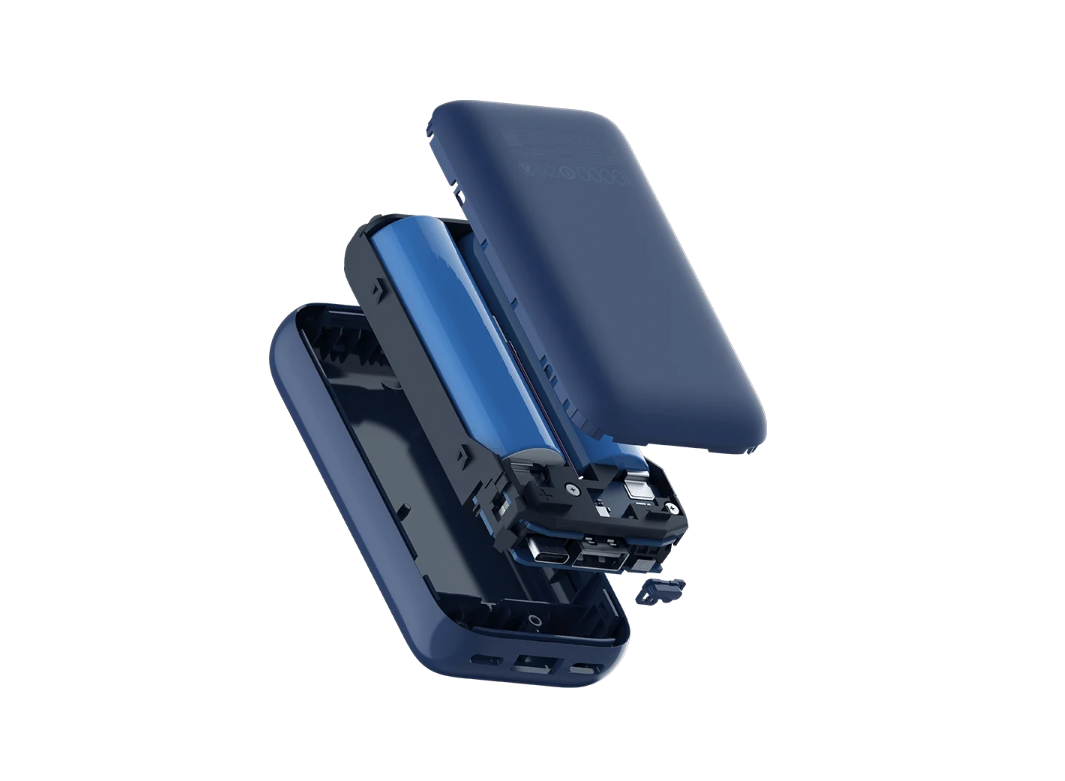 ПЗУ Xiaomi Mi Power Bank 33W Pocket Edition Pro, темно-синий, темно-синий, пластик