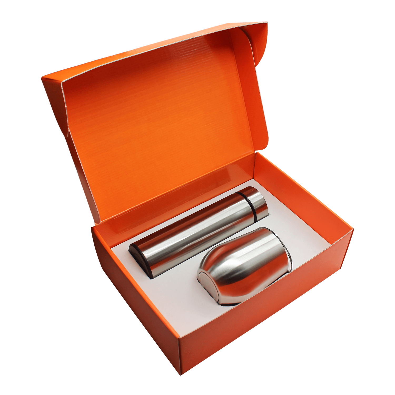 Набор Hot Box C (металлик) W (сталь), серый, металл, микрогофрокартон