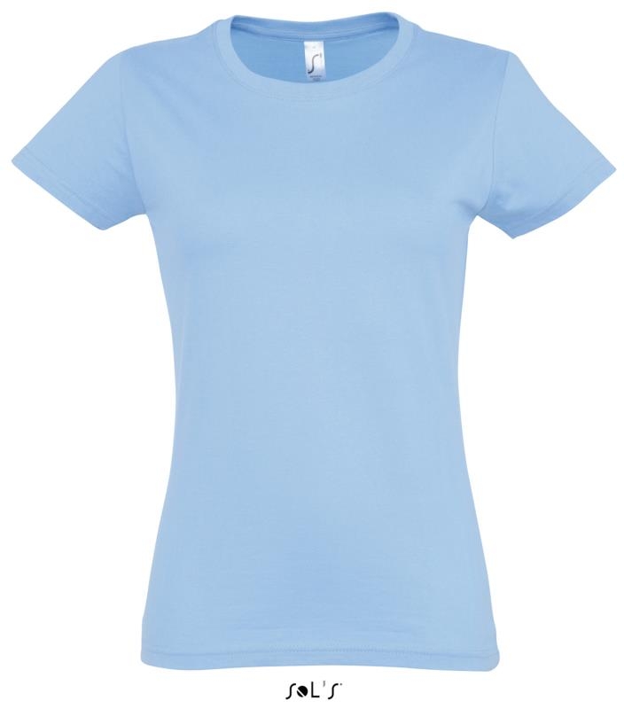 Фуфайка (футболка) IMPERIAL женская,Голубой XXL, голубой