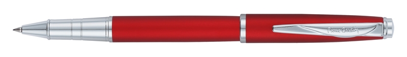 Ручка-роллер Pierre Cardin GAMME Classic. Цвет - красный матовый. Упаковка Е., красный, латунь, нержавеющая сталь