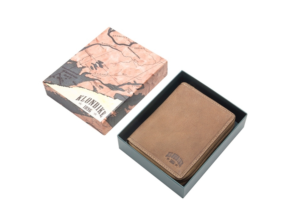 Бумажник «Dylan», коричневый, кожа