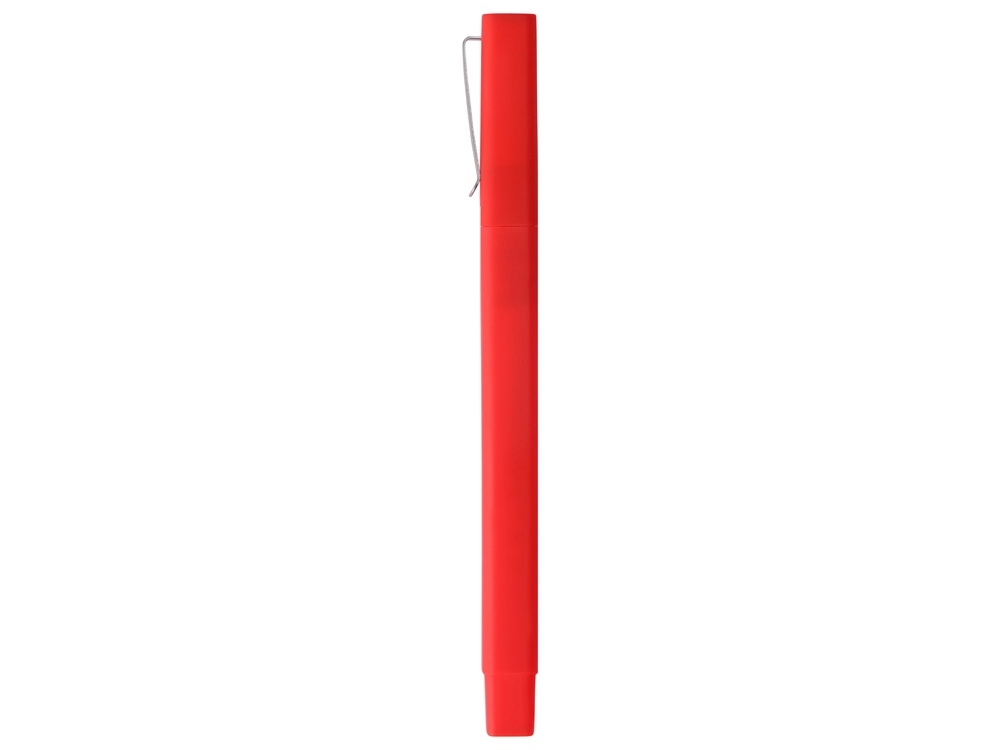 Ручка шариковая пластиковая «Quadro Soft», красный, soft touch