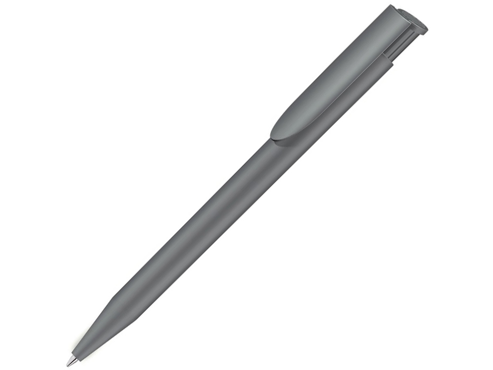 Ручка шариковая пластиковая «Happy Gum», soft-touch, серый, soft touch