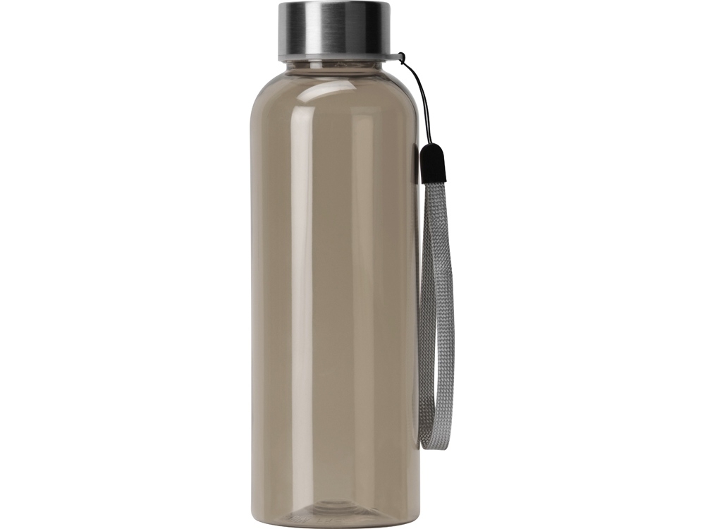 Бутылка для воды из rPET «Kato», 500мл, черный, пэт (полиэтилентерефталат)