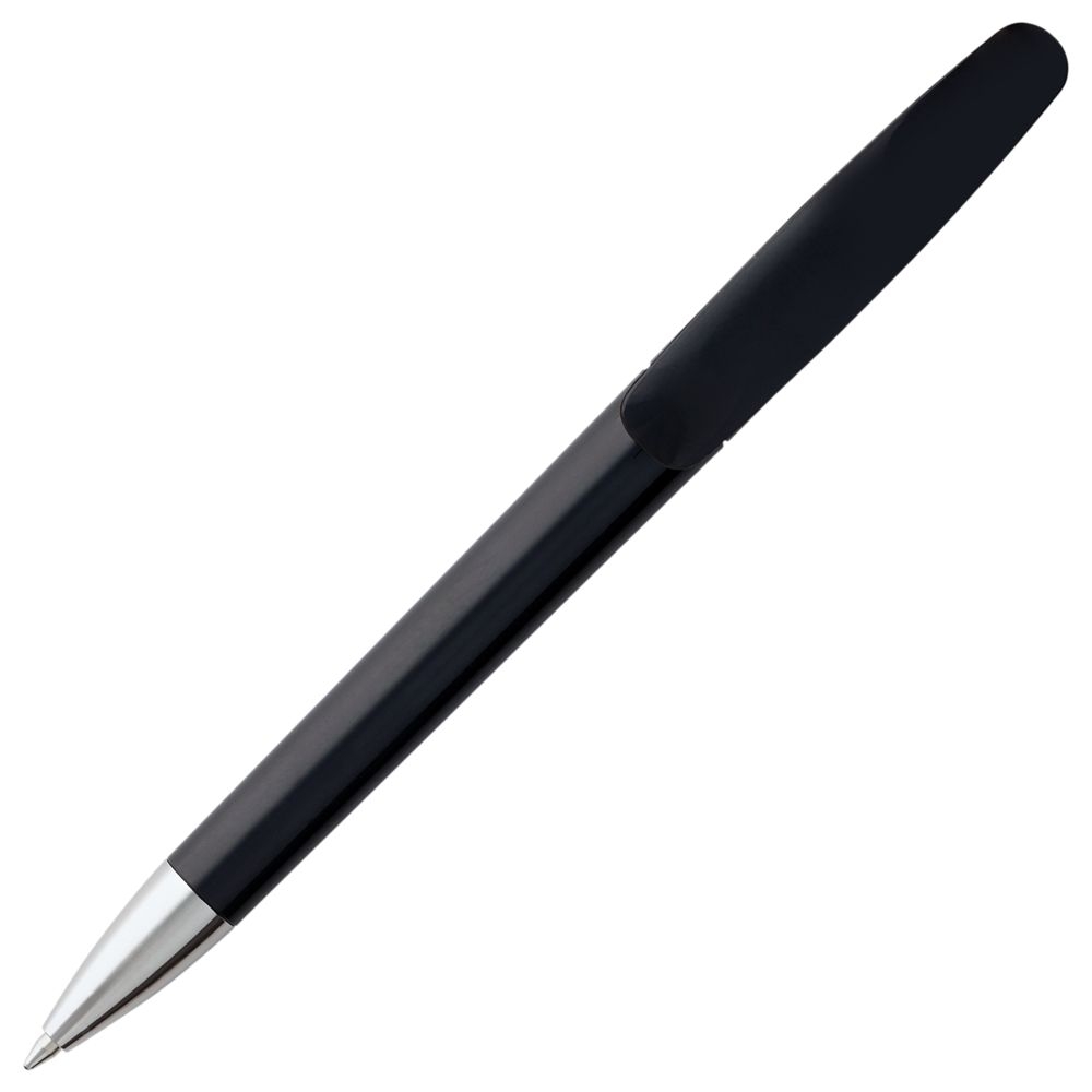 Ручка шариковая Prodir DS3.1 TPC, черная, черный, металл; пластик
