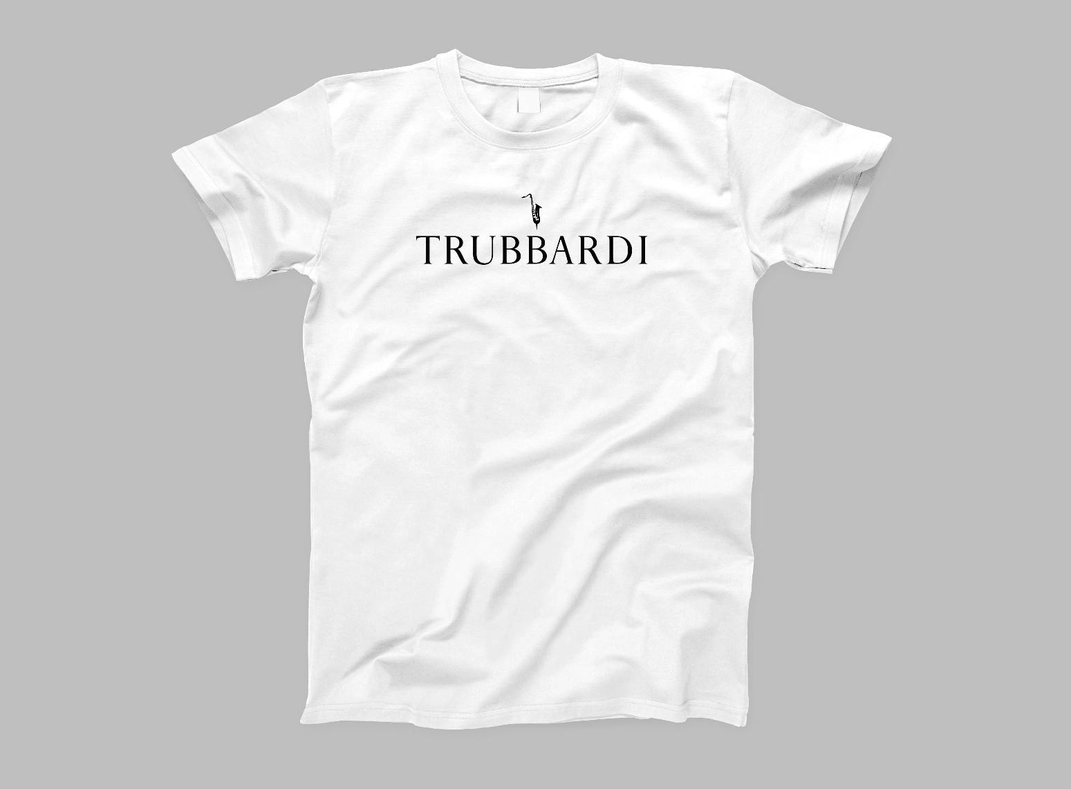 Футболка «Trubbardi», белая, белый, хлопок