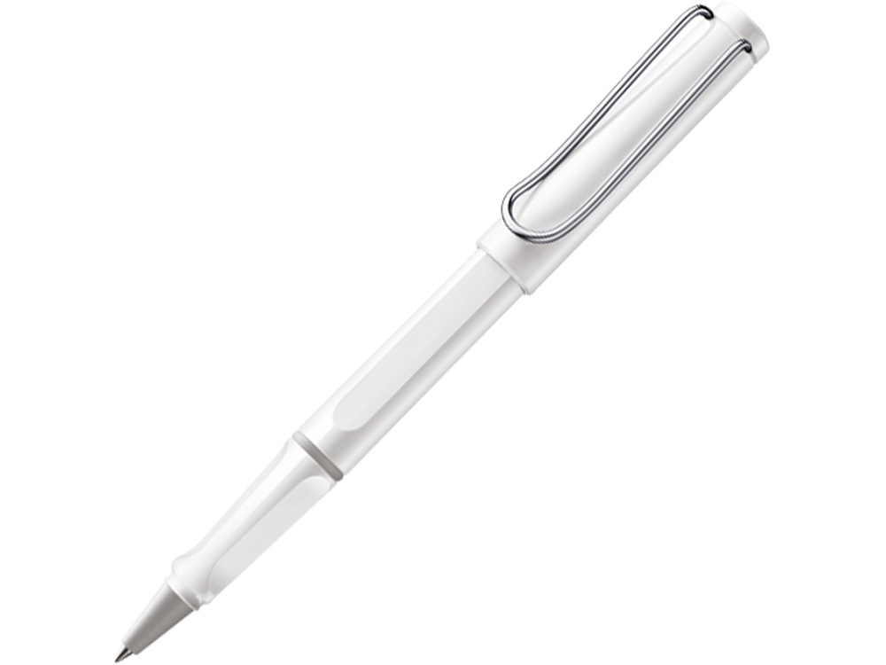 Ручка-роллер пластиковая «Safari», белый, пластик