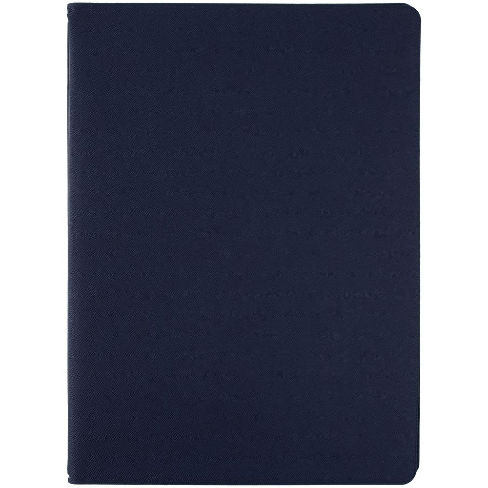 Папка для хранения документов Devon Maxi, синяя, синий, кожзам
