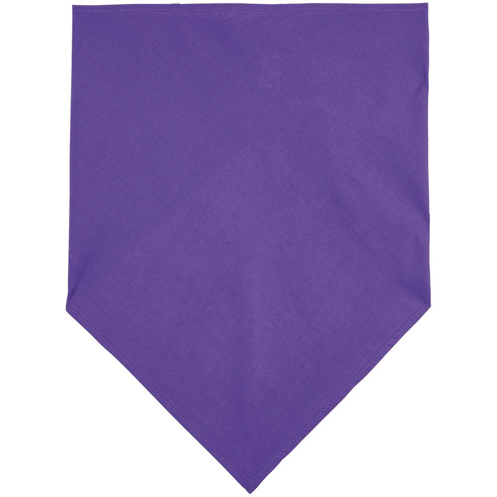 Шейный платок Bandana, темно-фиолетовый, фиолетовый, полиэстер