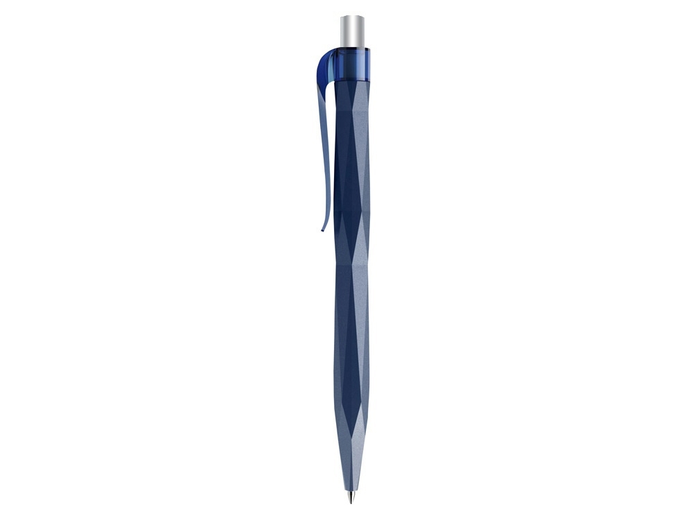 Ручка пластиковая шариковая Prodir QS 20 PRT Z «софт-тач», синий, soft touch