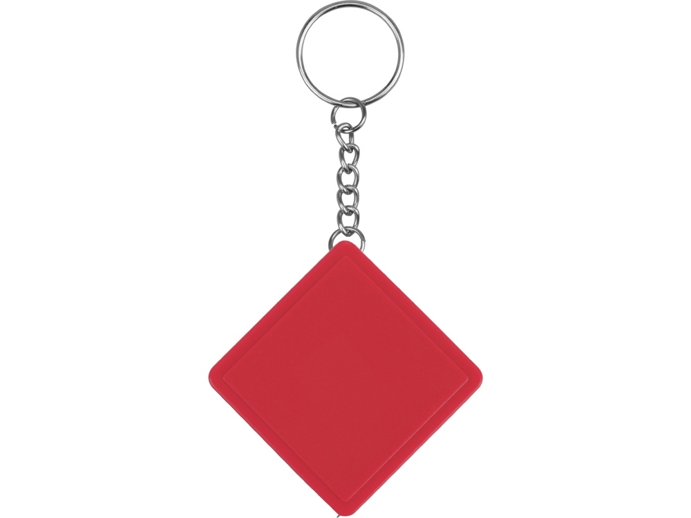 Брелок-рулетка «Дюйм», 1м, красный, пластик, металл