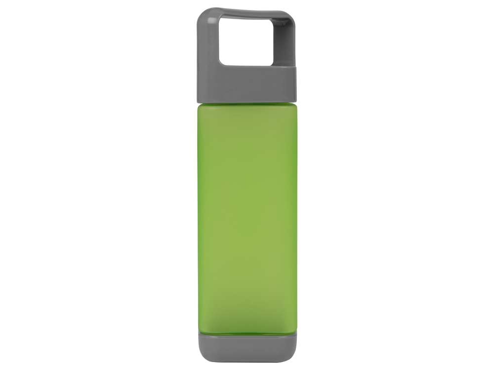 Бутылка для воды «Balk», soft-touch , зеленый, серый, soft touch