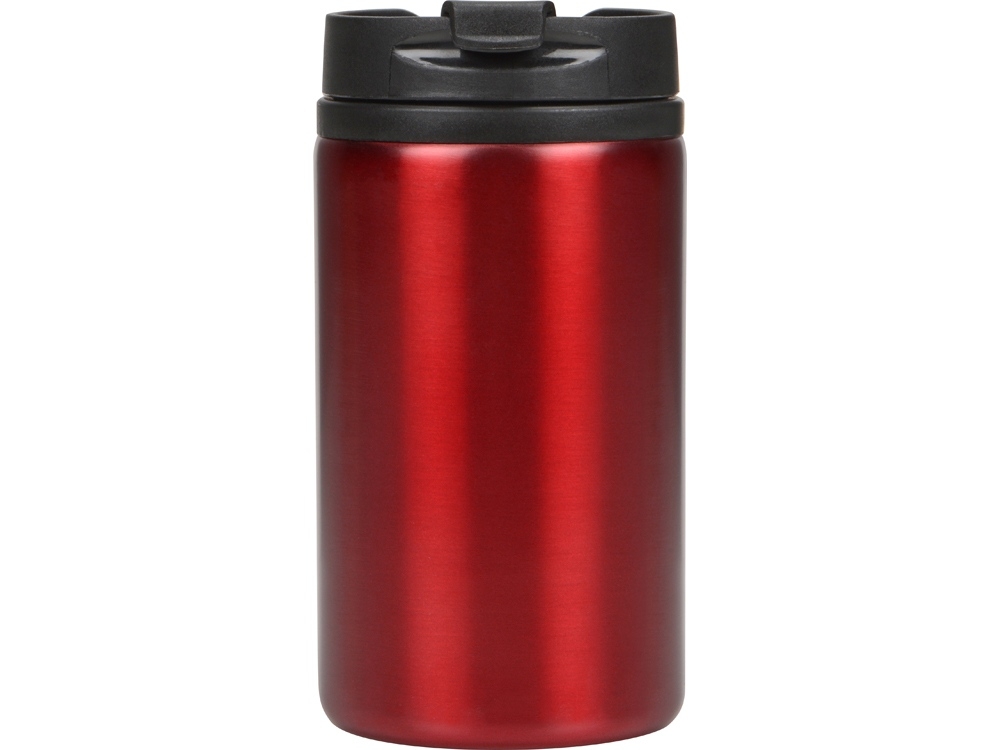 Термокружка «Jar», красный, пластик, металл
