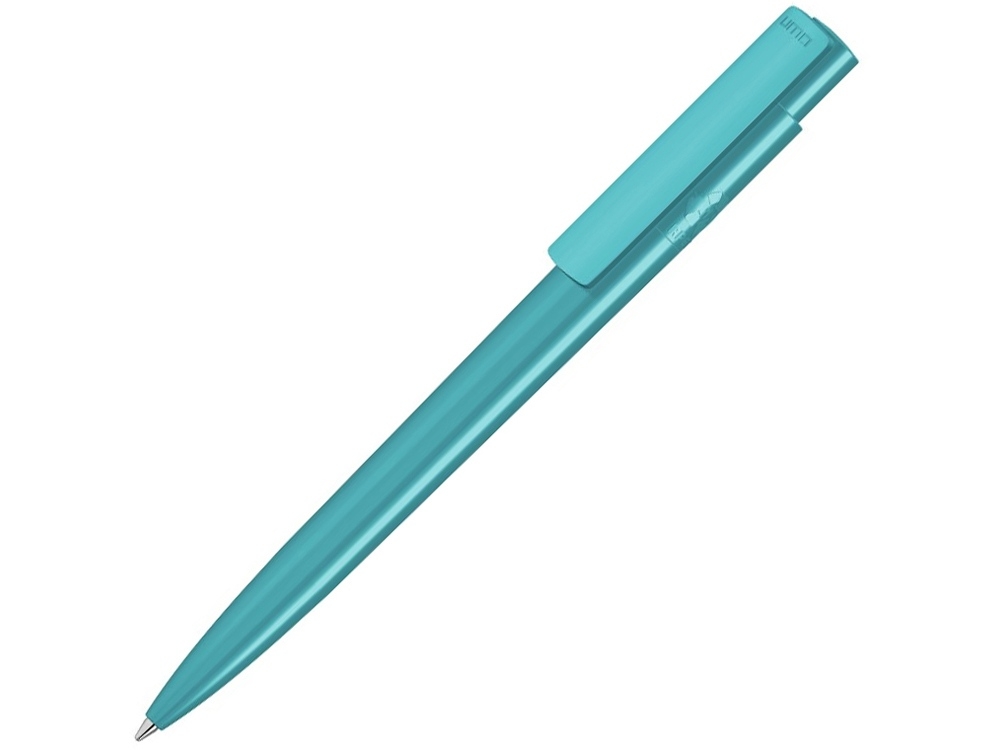 Ручка шариковая из переработанного термопластика «Recycled Pet Pen Pro», бирюзовый, пластик