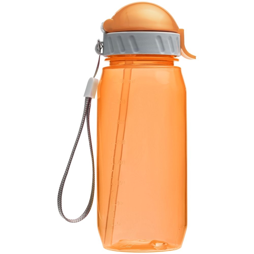 Бутылка для воды Aquarius, оранжевая, оранжевый, пластик