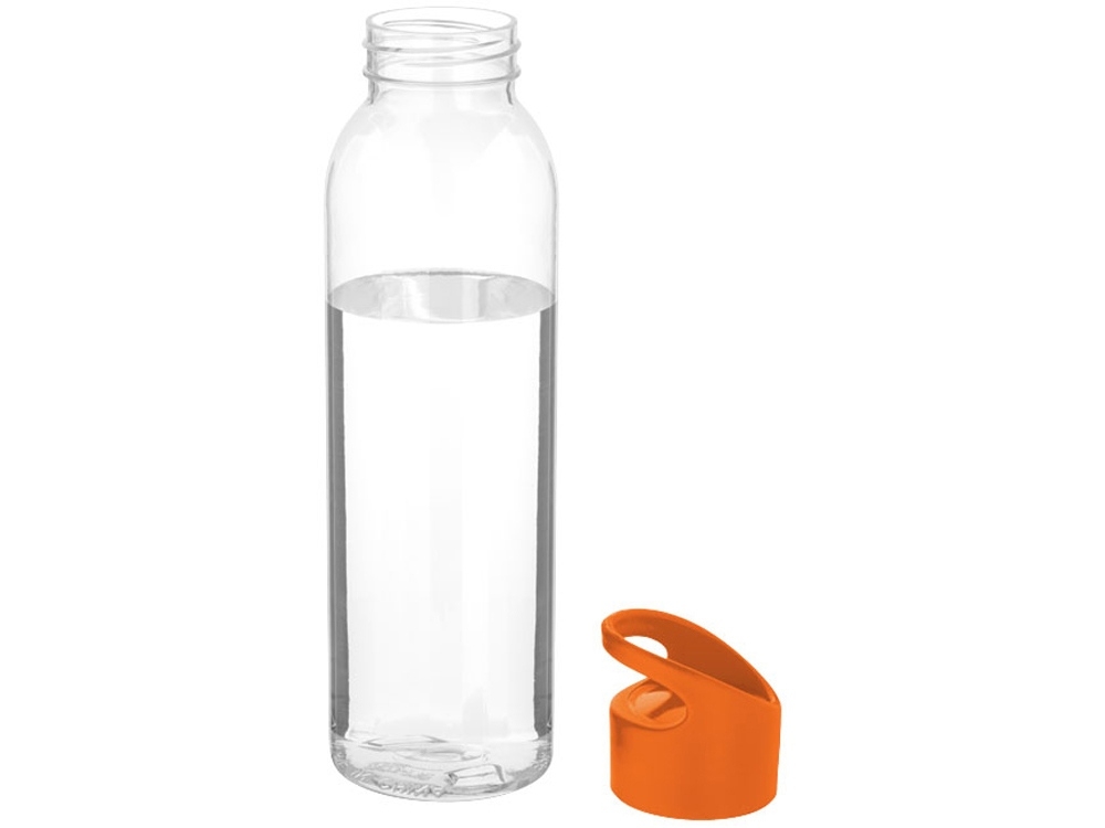 Бутылка «Sky», оранжевый, прозрачный, пластик