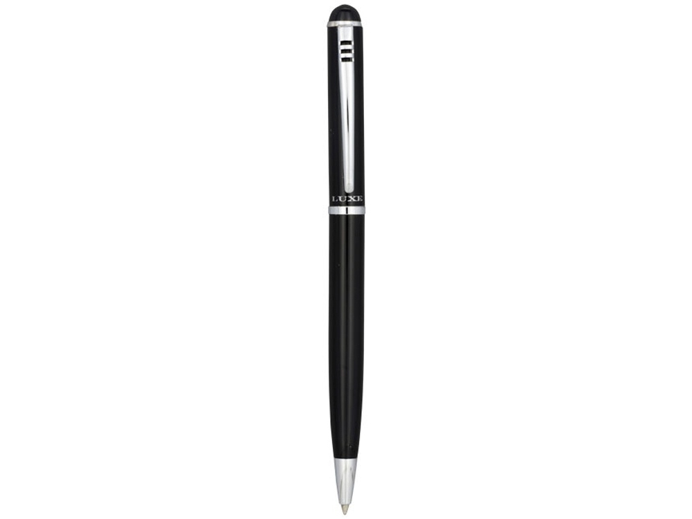Ручка металлическая шариковая, черный, металл