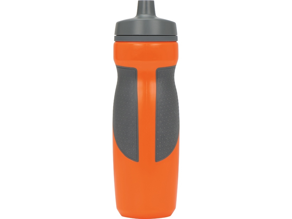 Спортивная бутылка «Flex», серый, оранжевый, пластик