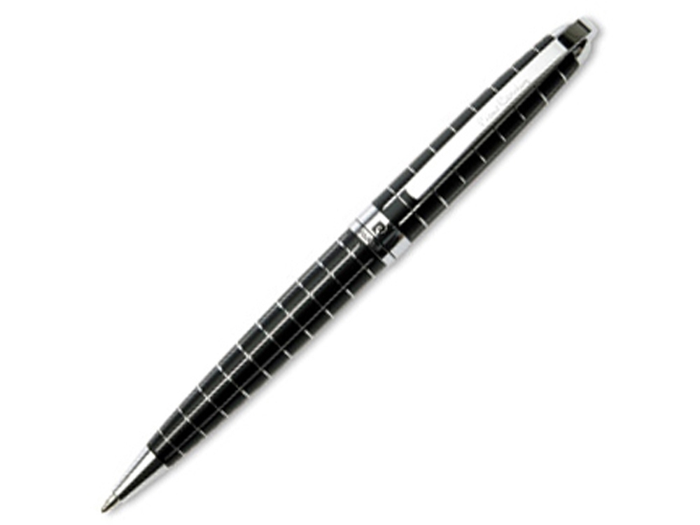 Ручка шариковая «Progress», черный, серебристый, металл